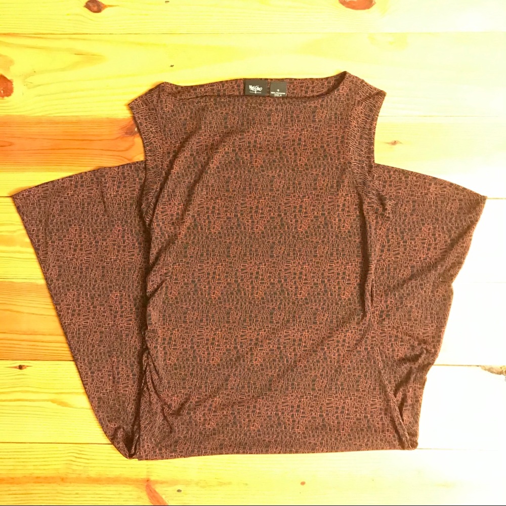 Mossimo Brown Black Geometric Dress, EUC, S - Picture 13 of 15